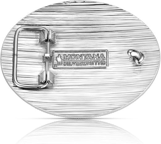 Montana Silversmiths Belt Buckle Lone Star Pride Silver Gold A1082P