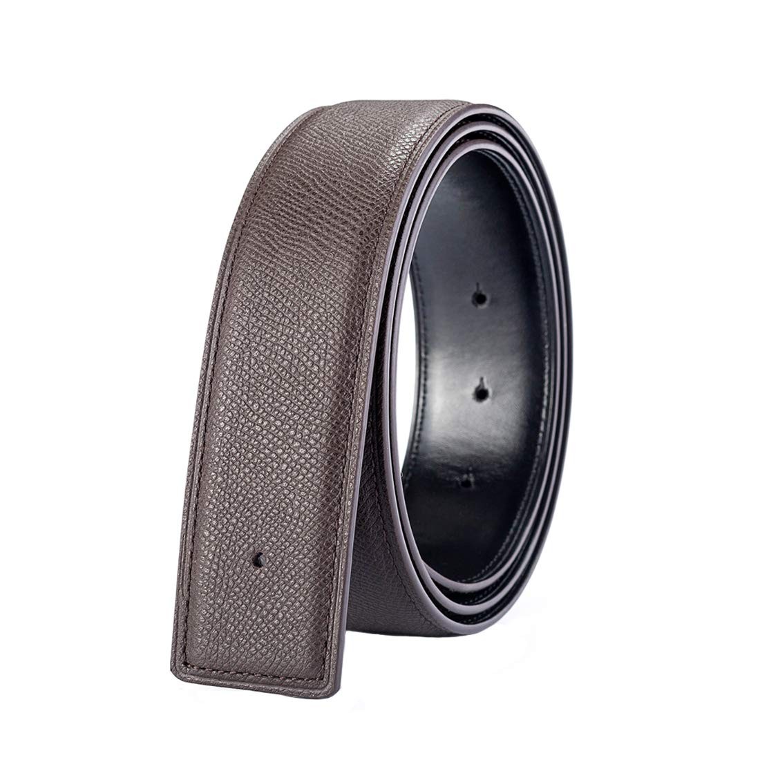 Vatee&rsquo;s Men Genuine EU85: 100cm(fit waist 28-30) Wide 38mm, 212: Coffee