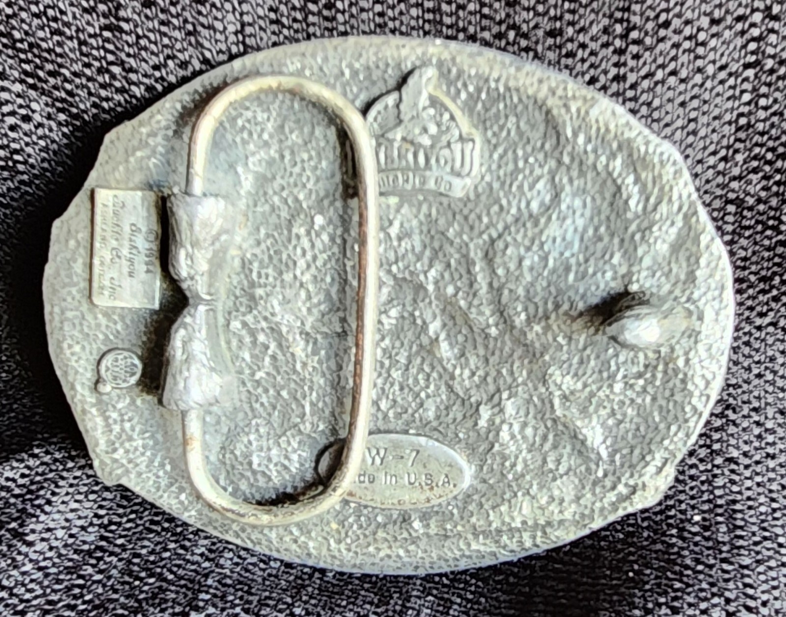 Siskiyou 1994 End of the Trail Belt Buckle Indian on a horse