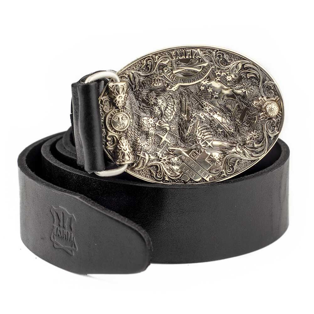 Capricorn german silver belt buckle, Sea Goat Horoscope Astrological Zodiac Sign