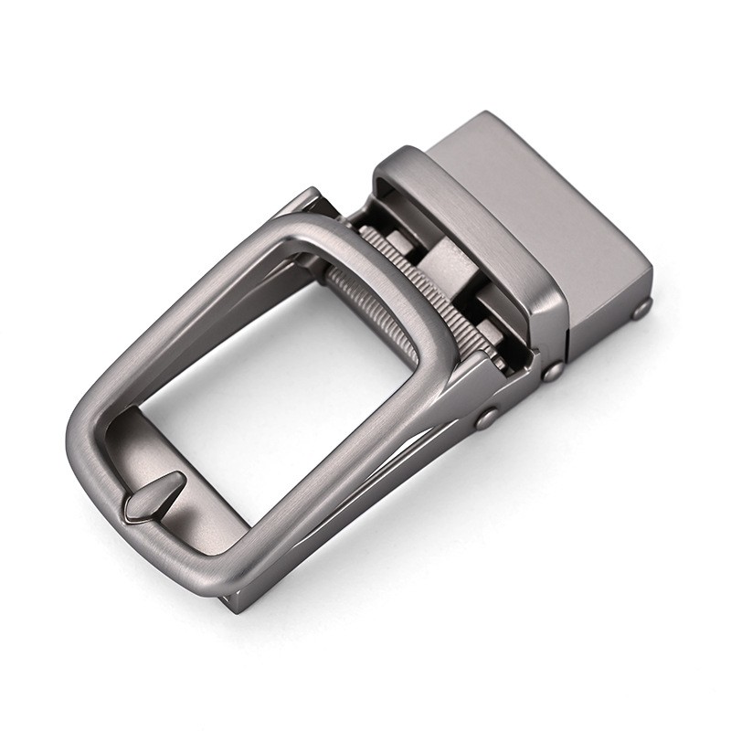 Men Alloy Automatic Buckle Casual Ratchet Belt Buckle 2.2-2.4cm Wide Belts Multi