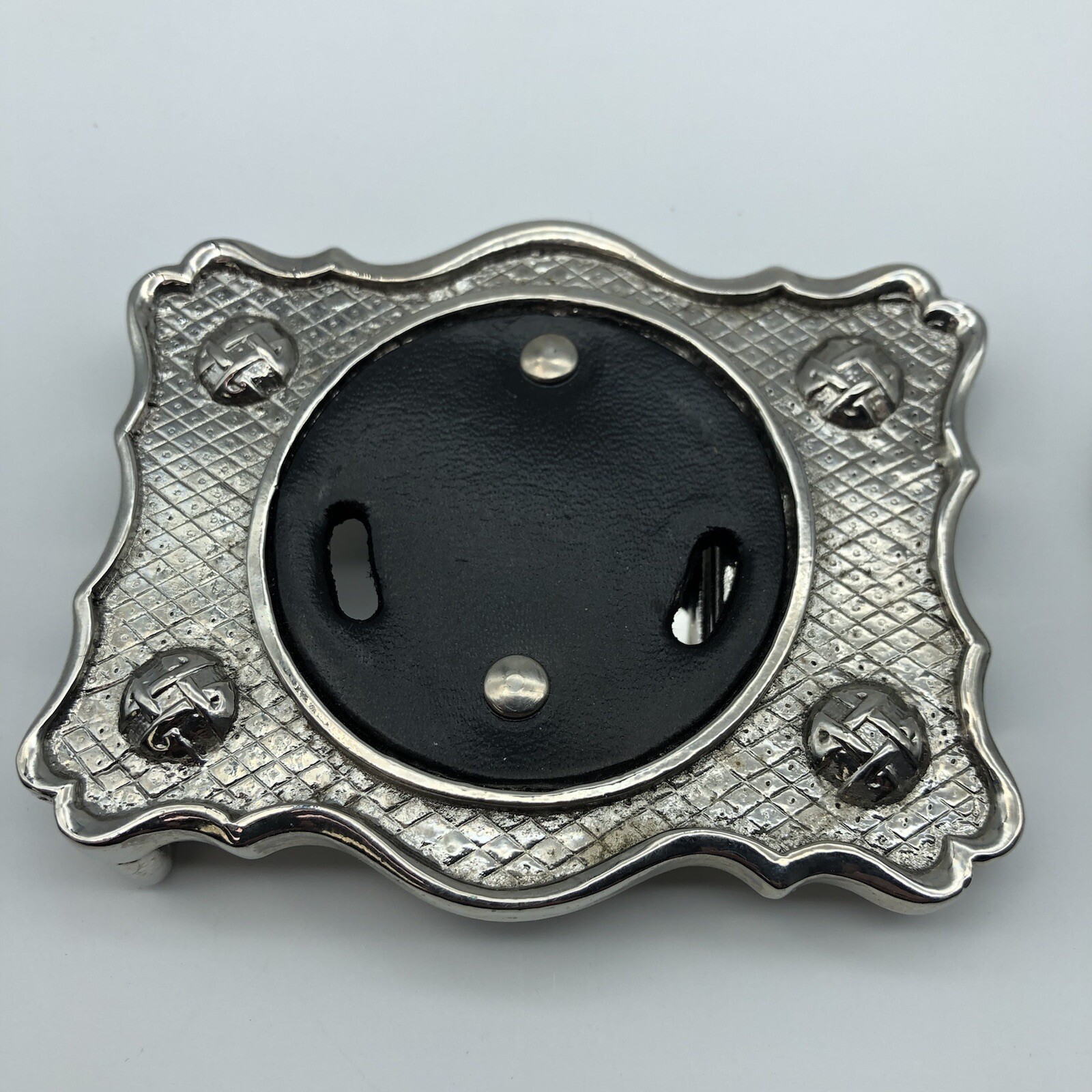 MacLaren Scottish Clan Crest Belt buckle removable pin