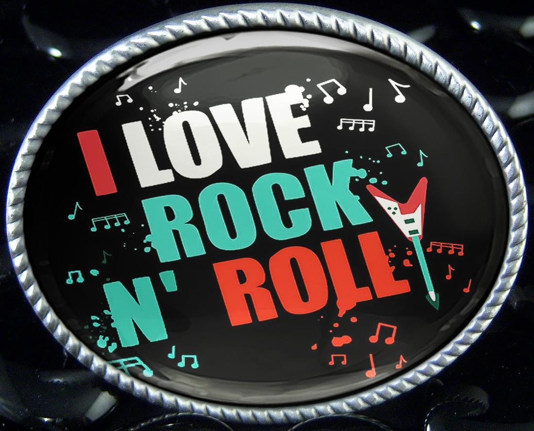 Joan Jett Belt Buckle – I Love Rock n Roll Music Handmade Buckle – 172