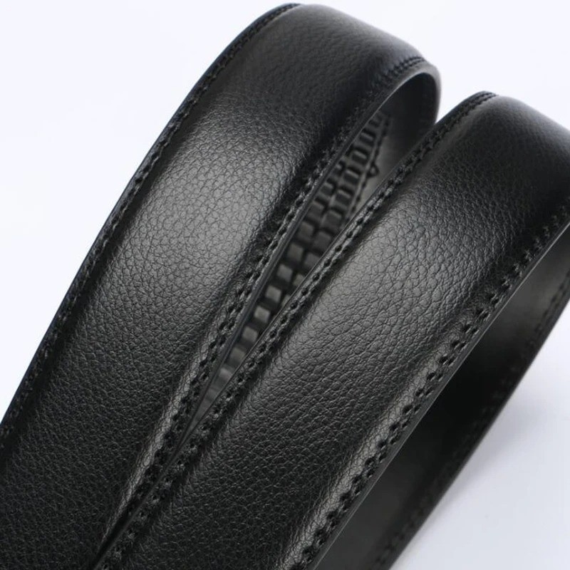 Men&rsquo;s Automatic Buckle Belts, 3.5cm Wide, Buckleless Body, H