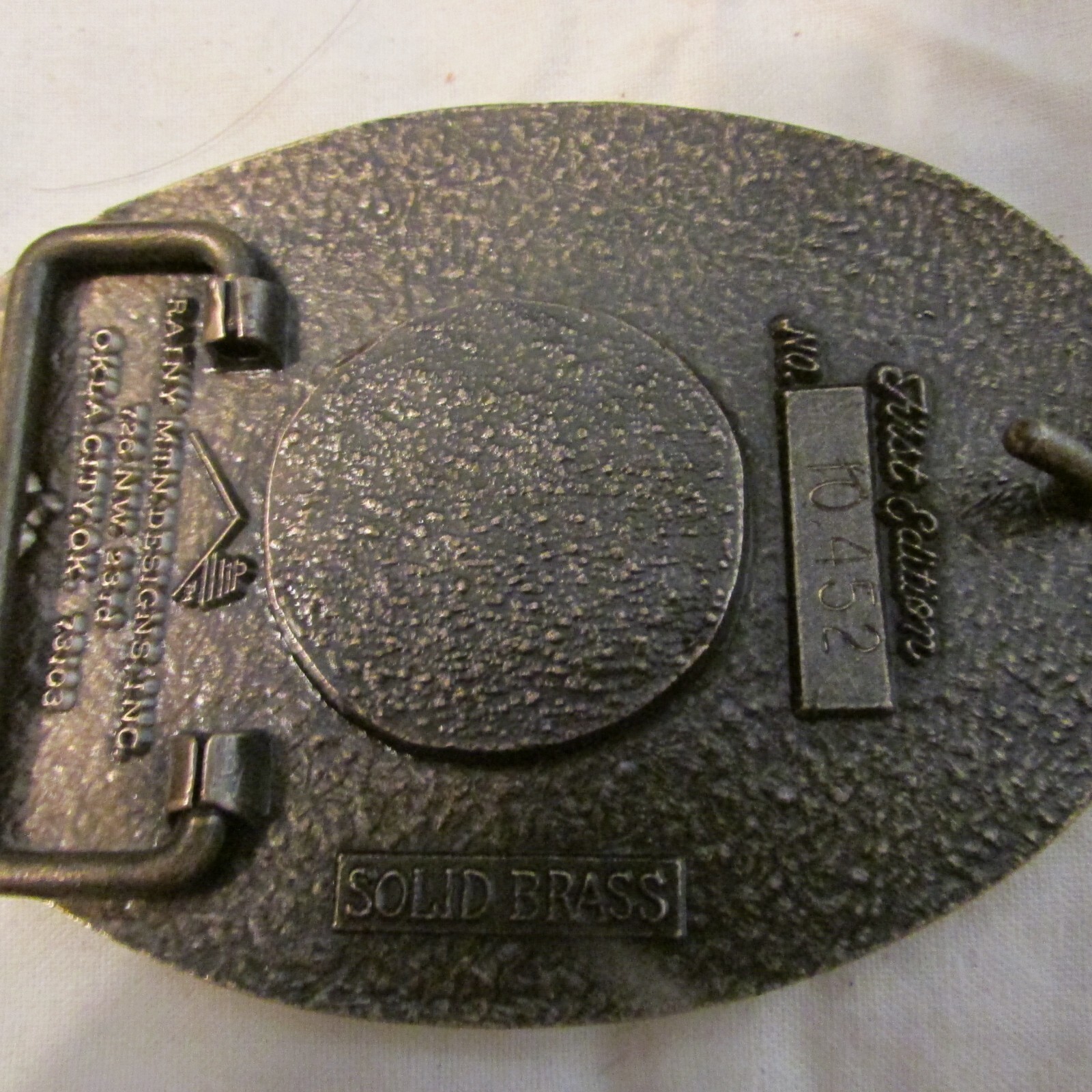 John Wayne Belt Buckle – Solid Brass – Men’s – 1st Edition