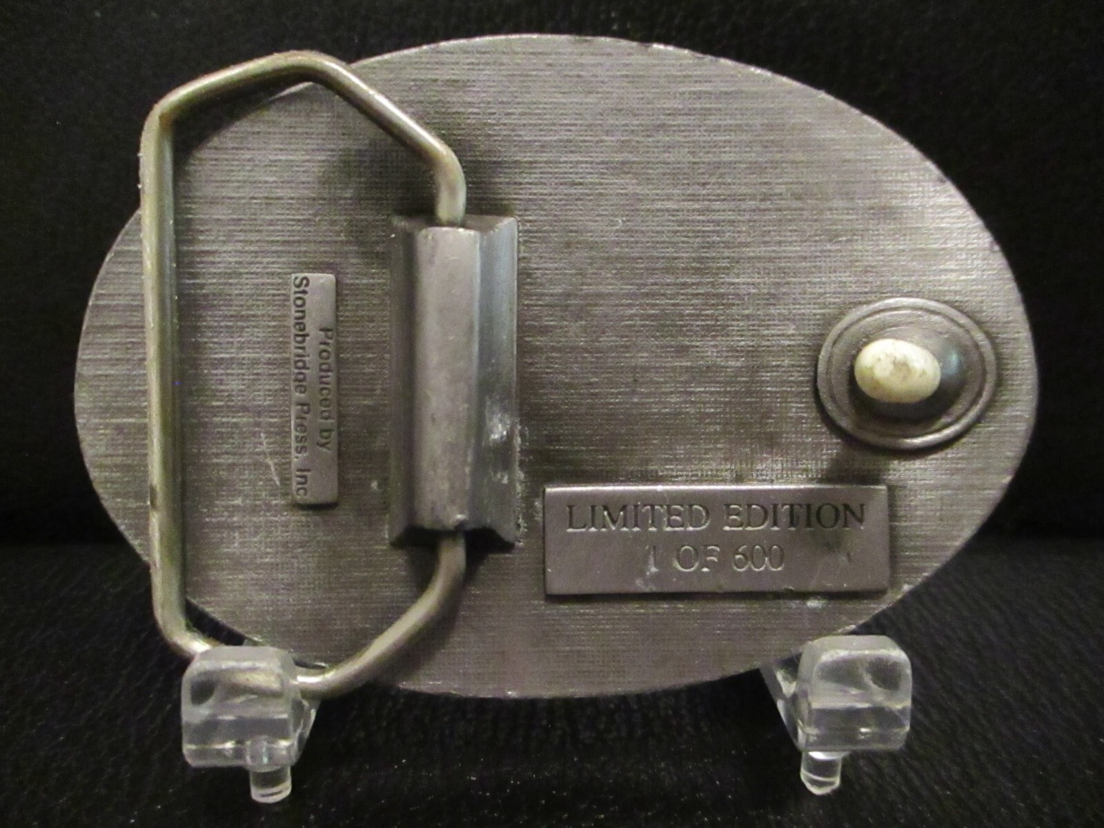 Rocky Mountain Brake Supply Crawler Dozer Bulldozer Loader Belt Buckle 1989 WY