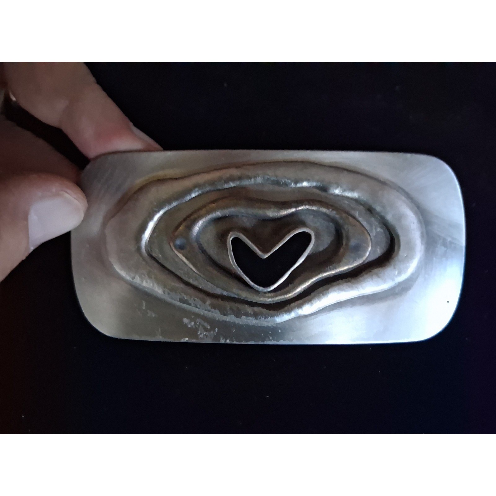 Sliver Tone Belt Buckle