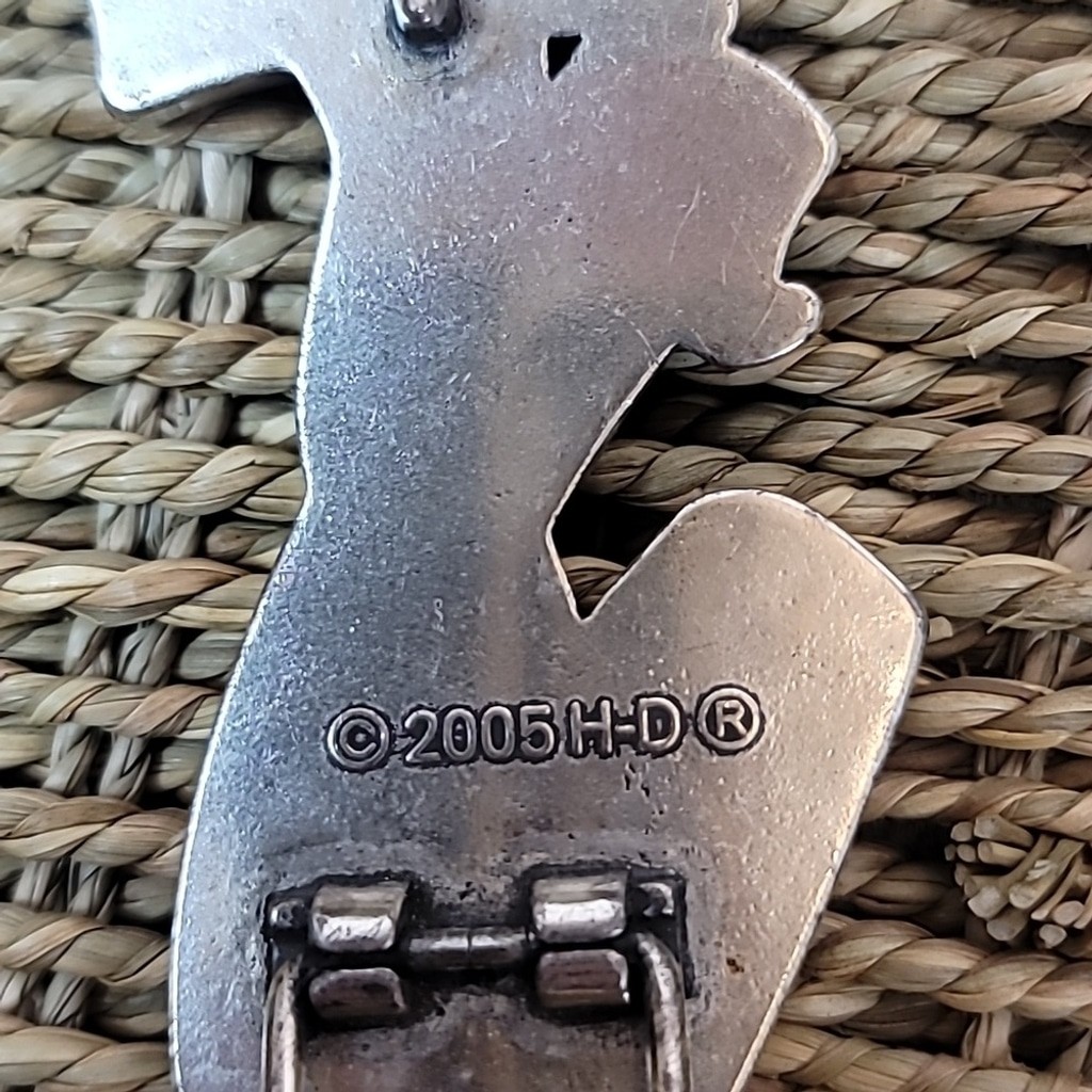 Harley davidson belt buckle 2005