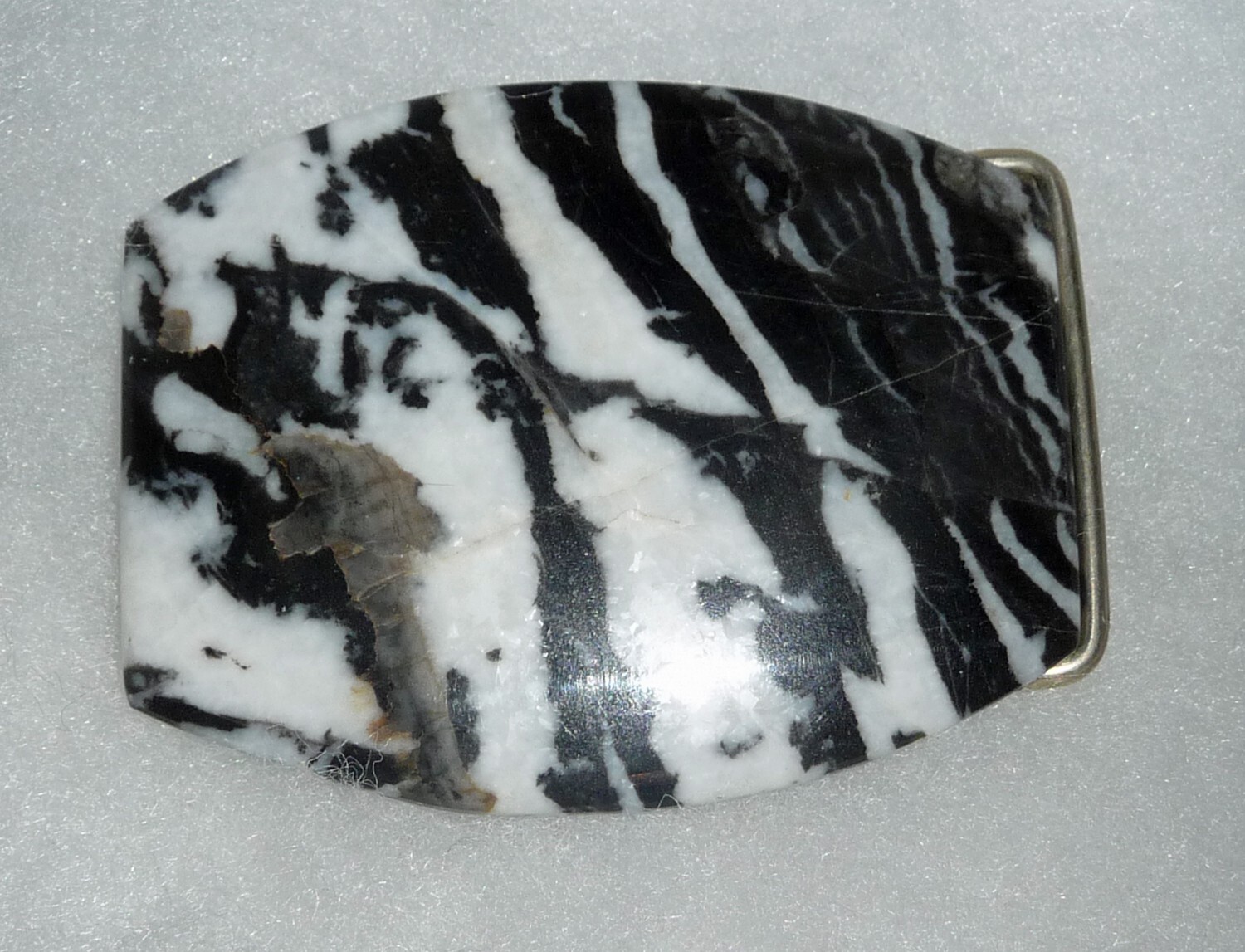 Handcrafted, Jasper, Agate Gemstone Belt Buckle polished natural stone- Pick 1