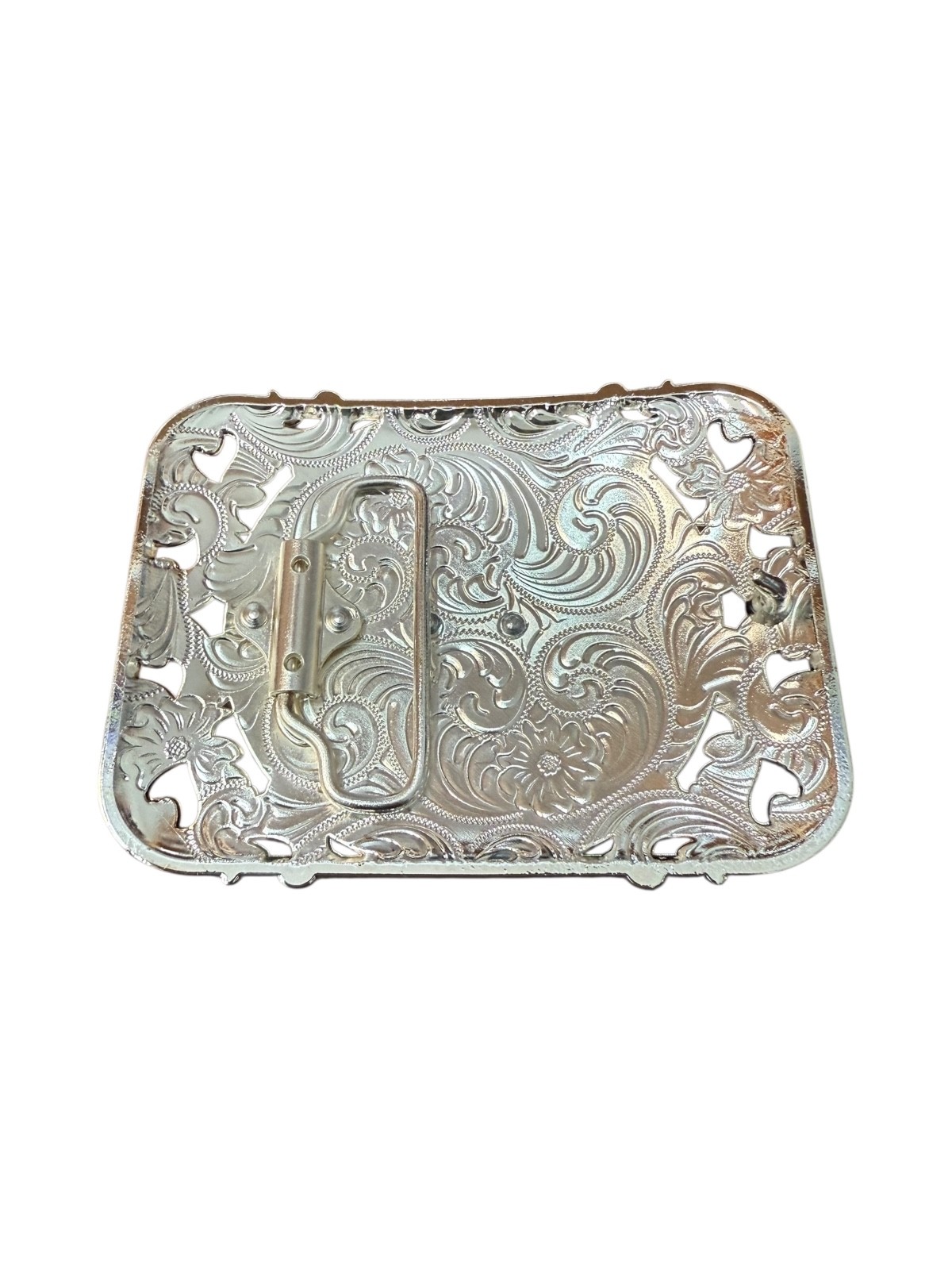 Western Style Saint Jude Buckle Hebilla Vaquero San Judas