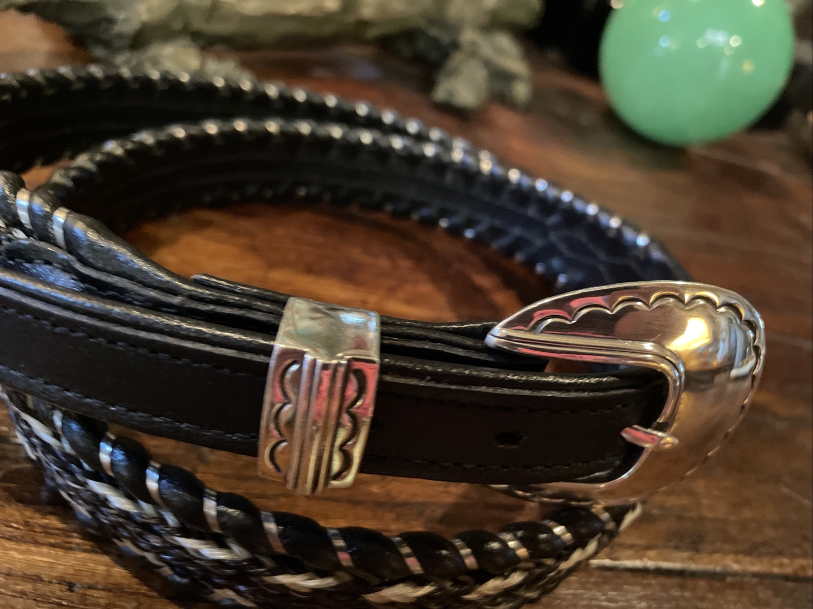Alexander James Reid Style Sterling Silver Belt Buckle 39-41-1.1/8-75”🐂✅