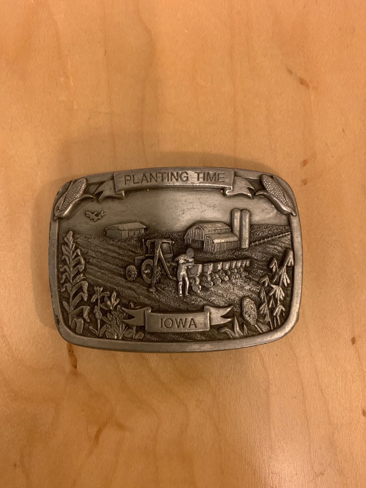 Vintage Belt Buckle » Planting Time Iowa » Dekalb Pfizer Genetics Limited Edition.