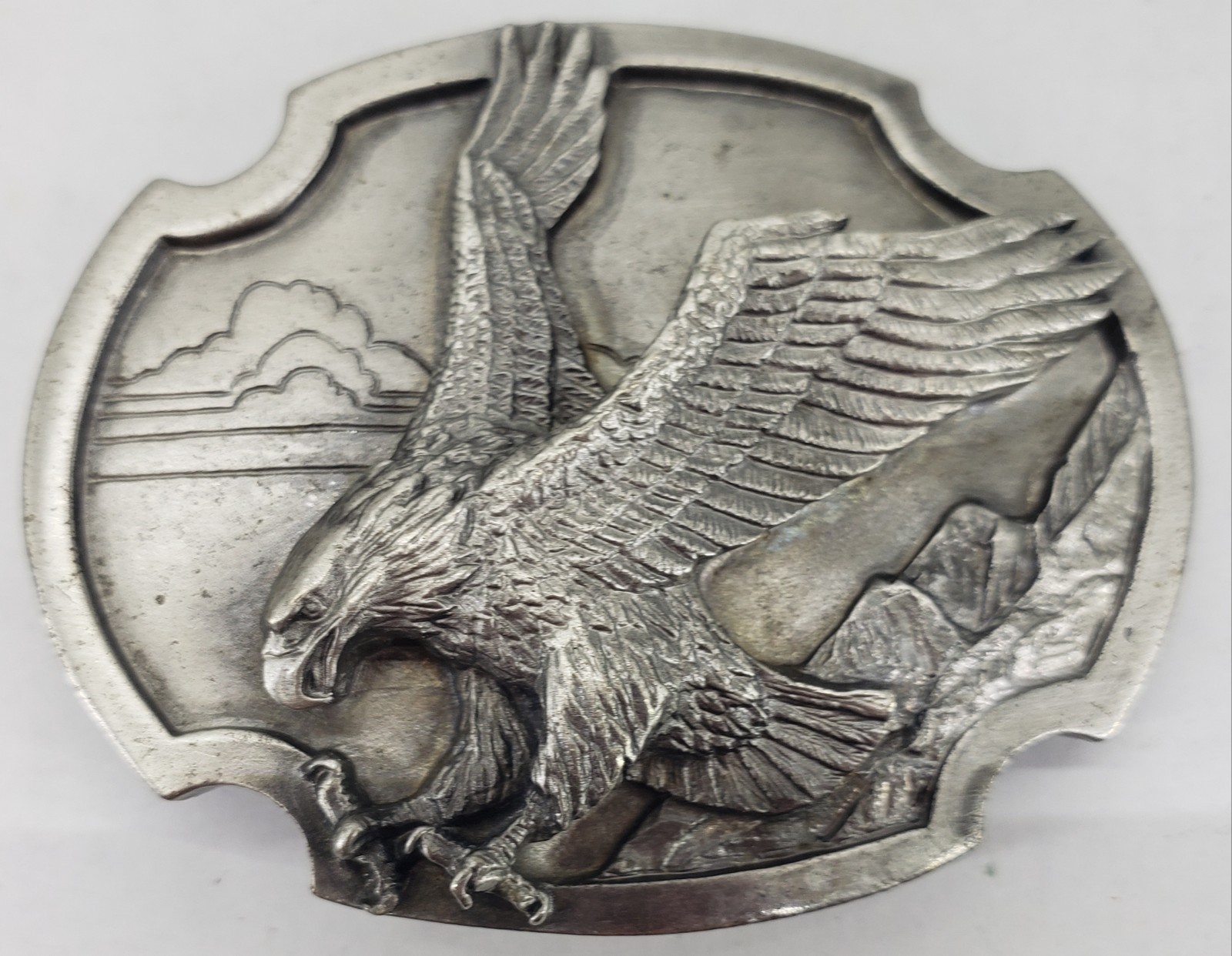 Vintage Eagle Men&rsquo;s Belt Buckle, Siskiyou Buckle Company [kw378]