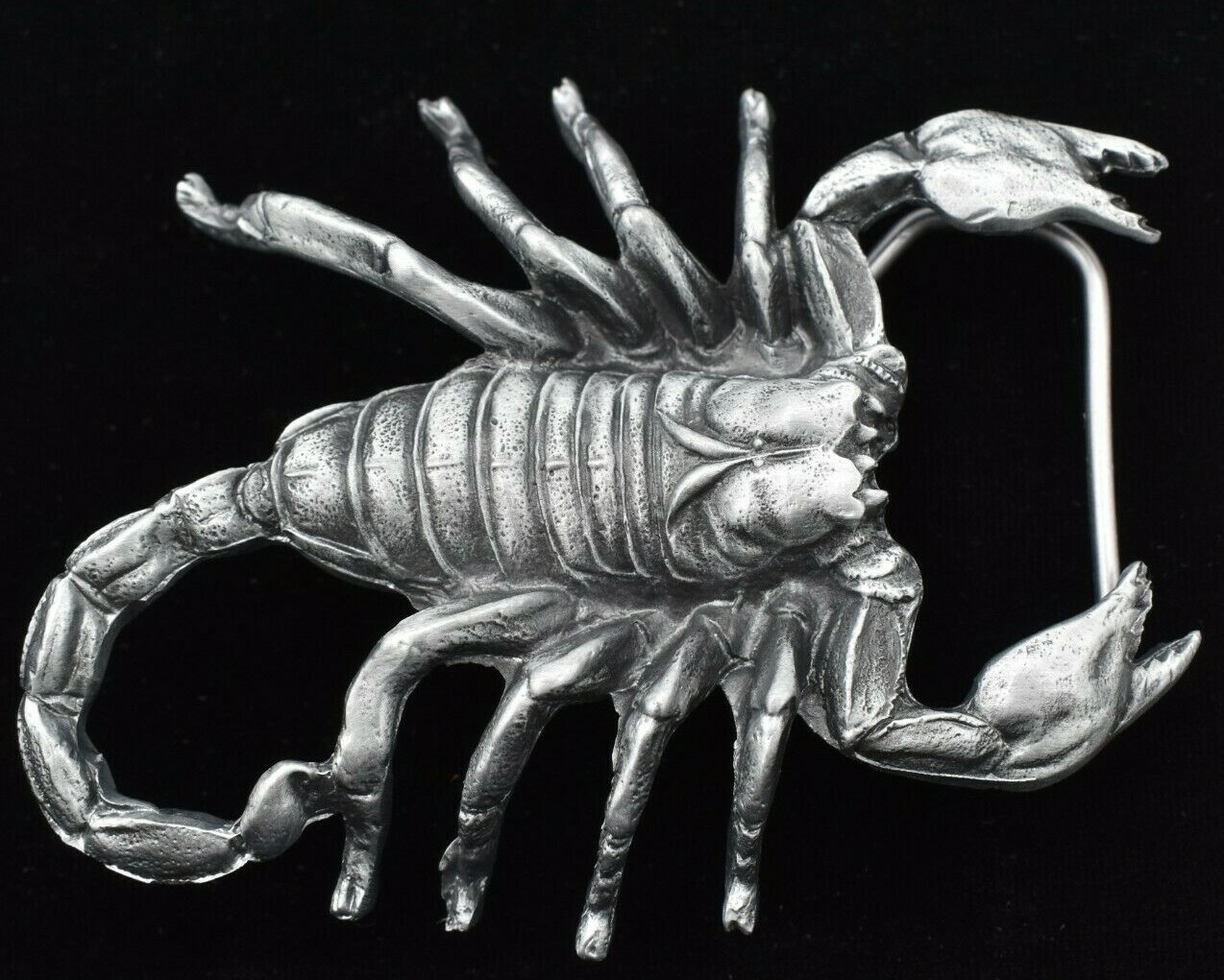Scorpion Arachnid Bug Insect Creepy Crawly Stinger Zinc Alloy Belt Buckle (New)