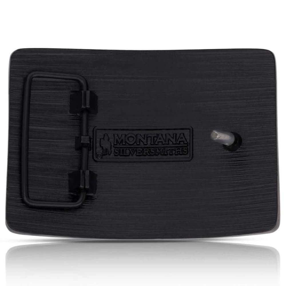 Montana Silversmiths Officially Licensed Whiskey Bent Western Belt Buckle