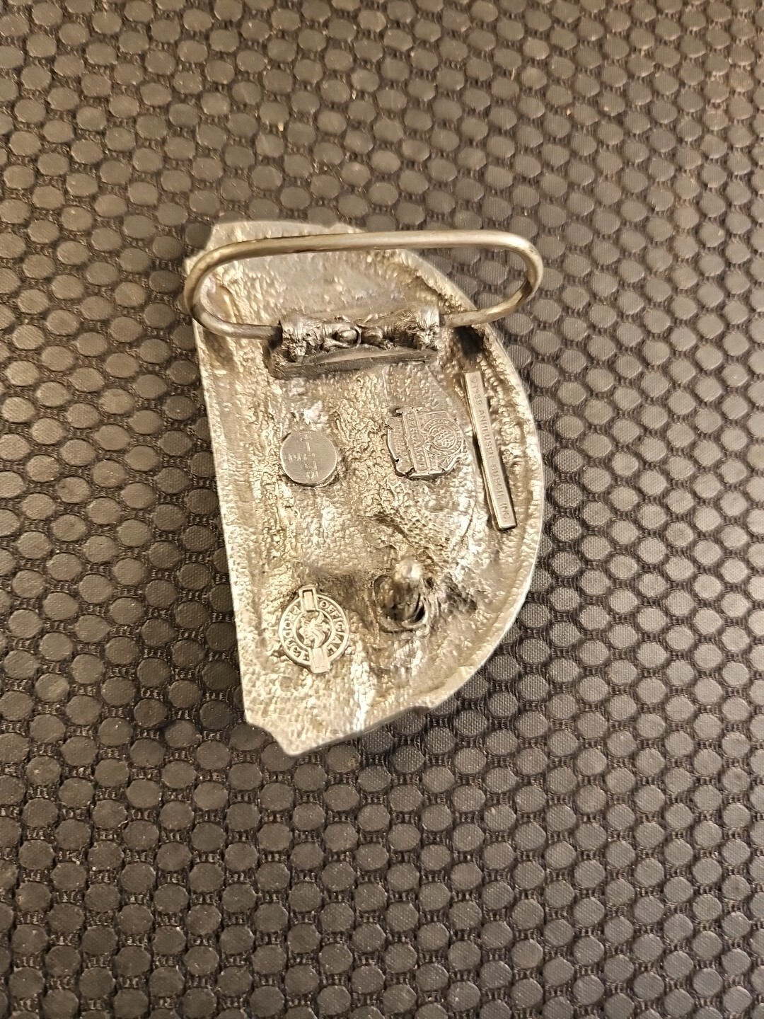 1989 Vintage Budweiser Beer Clydesdales Anhauser Collectible Belt Buckle