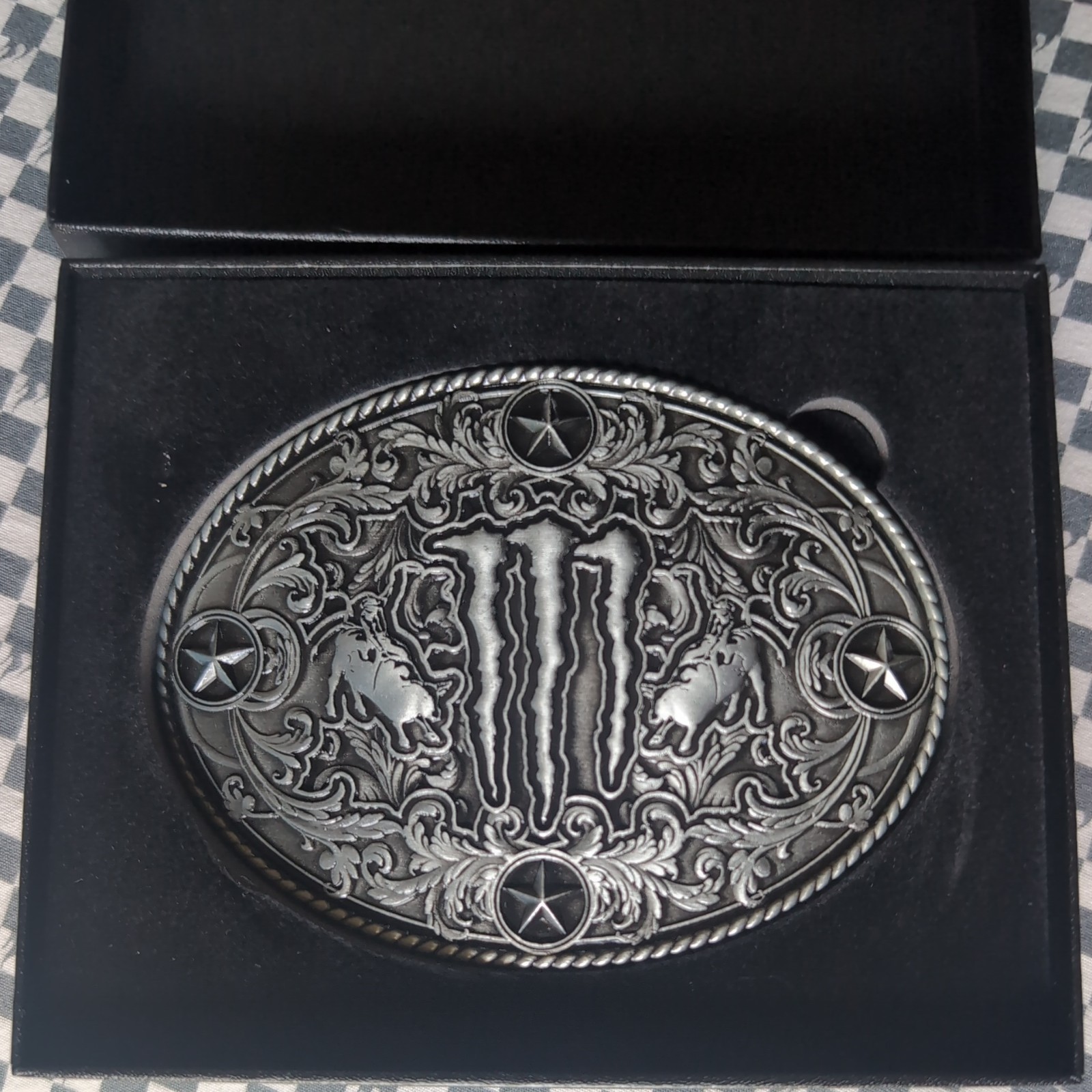 Monster Energy Morgan Wallen Rodeo Cowboy Belt Buckle