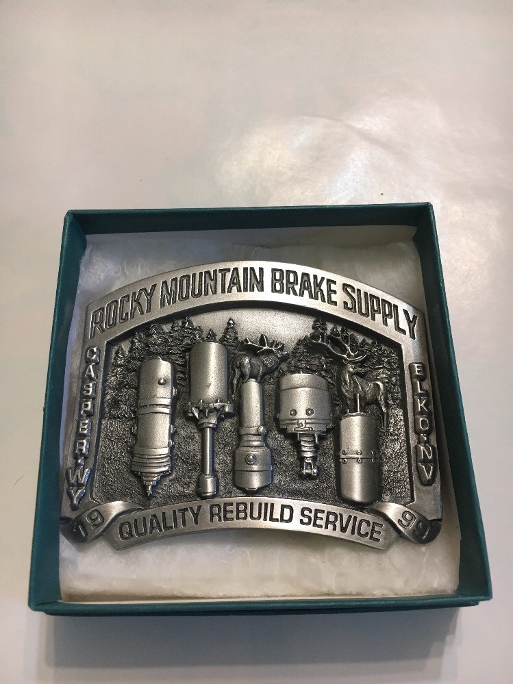 1999 ROCKY MOUNTAIN BRAKE SUPPLY QUALITY REBUILD BELT BUCKLE NV, WY 1 Of 750
