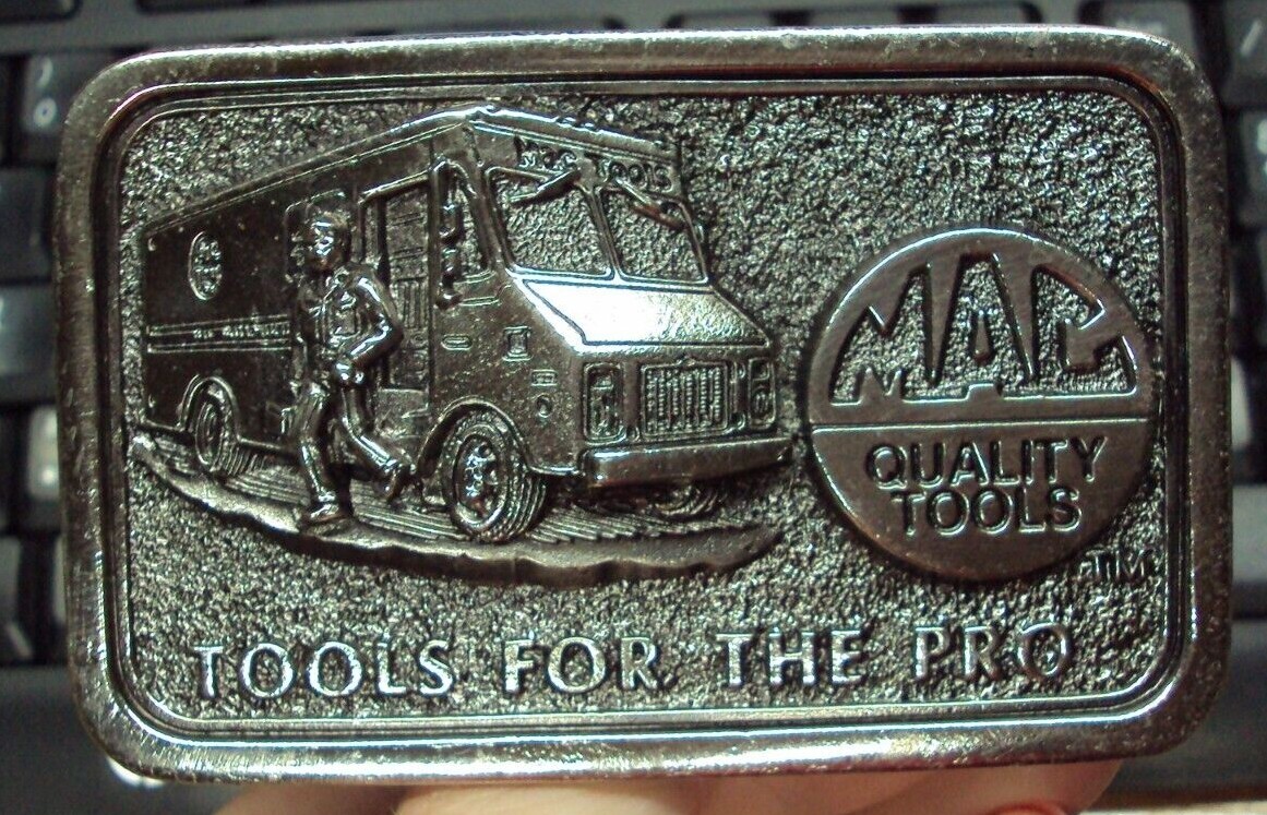 MAC Tools USA ~ TOOLS FOR THE PRO Limited Edition 3rd in Series Belt Buckle