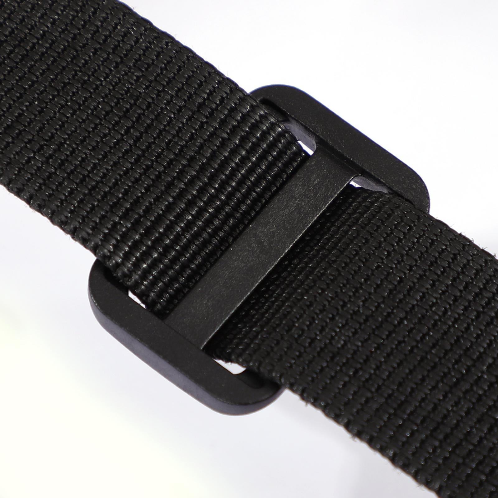 Travel Plastic Adjustable Backpack Glide Buckle Black 25mm Strap Width 8pcs