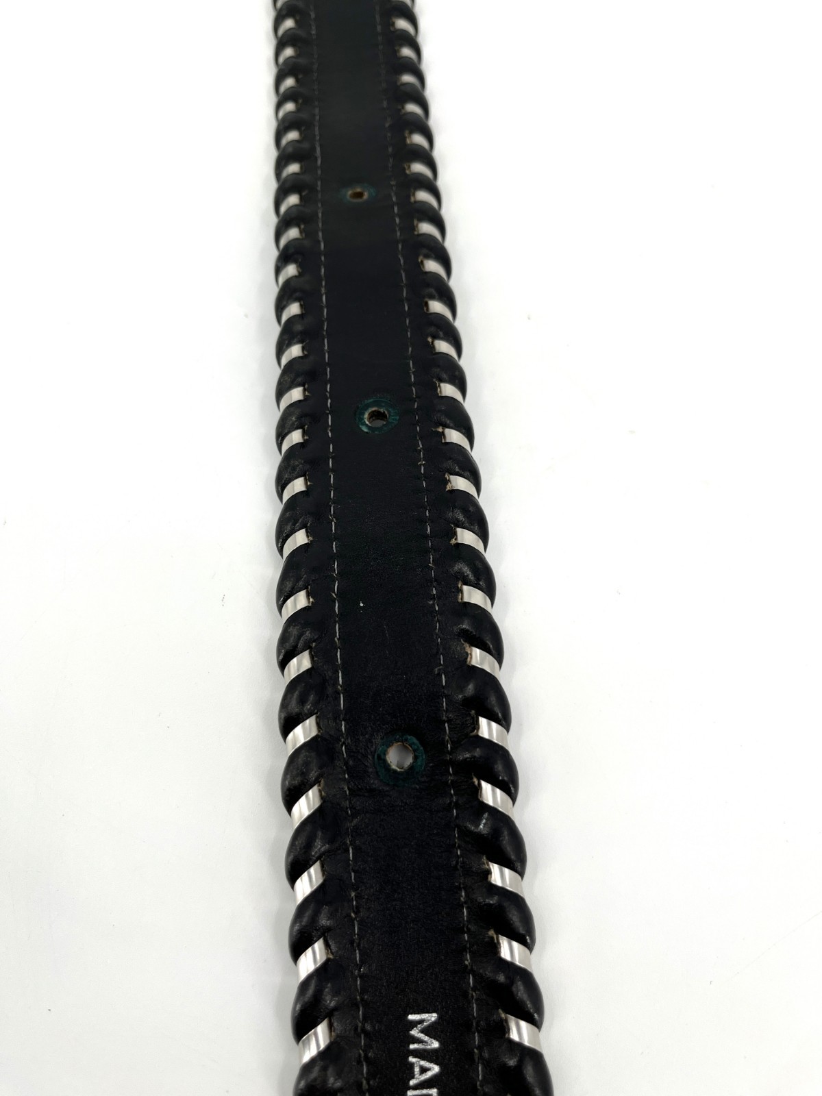 Circle Y Silver Laces Belt Lot 2 Straps 1 Crumrine Buckle Interchangeable