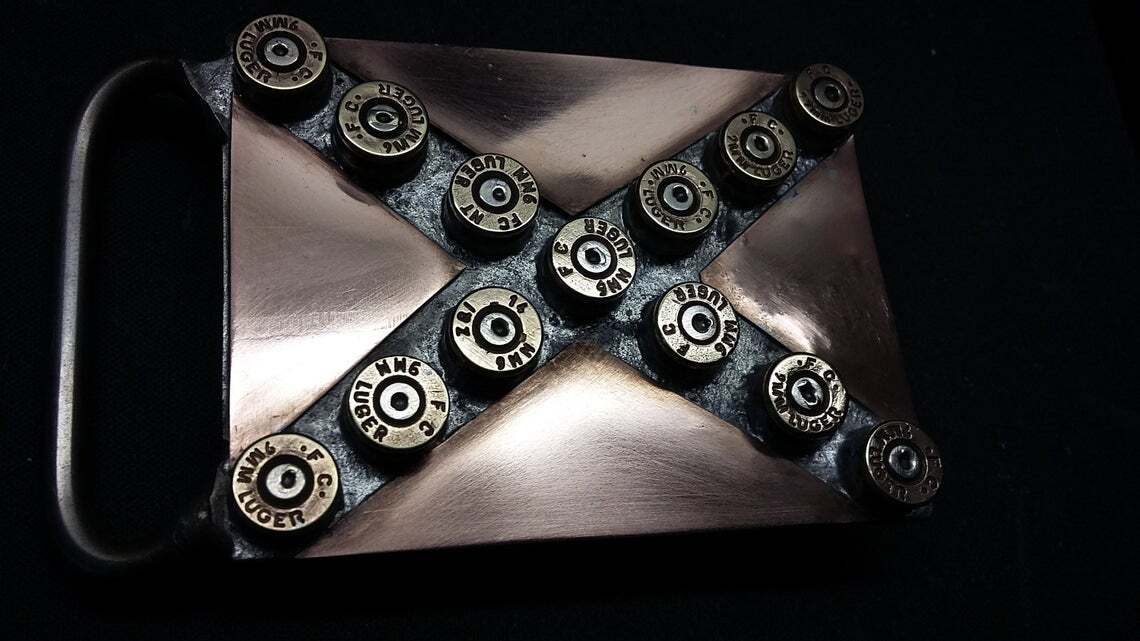 Iron Cross themed belt buckle pride and duty 2nd amendment – RT ARTISAN WORKS