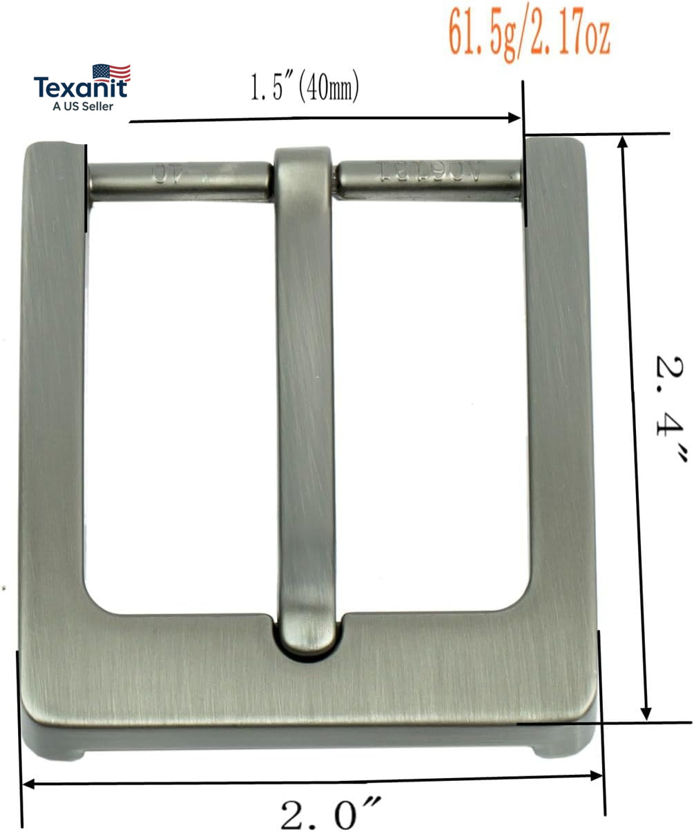 1.5&Prime;(38Mm-40Mm) Belt Buckle Men&rsquo;S Replacement Single Prong Buckle Heavy Duty Bel
