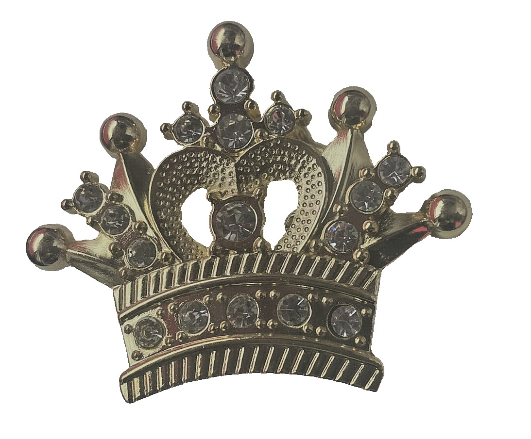 Papa Crown Belt Buckle New Men Women Fashion Bling Style Gold Rare Western Rodeo