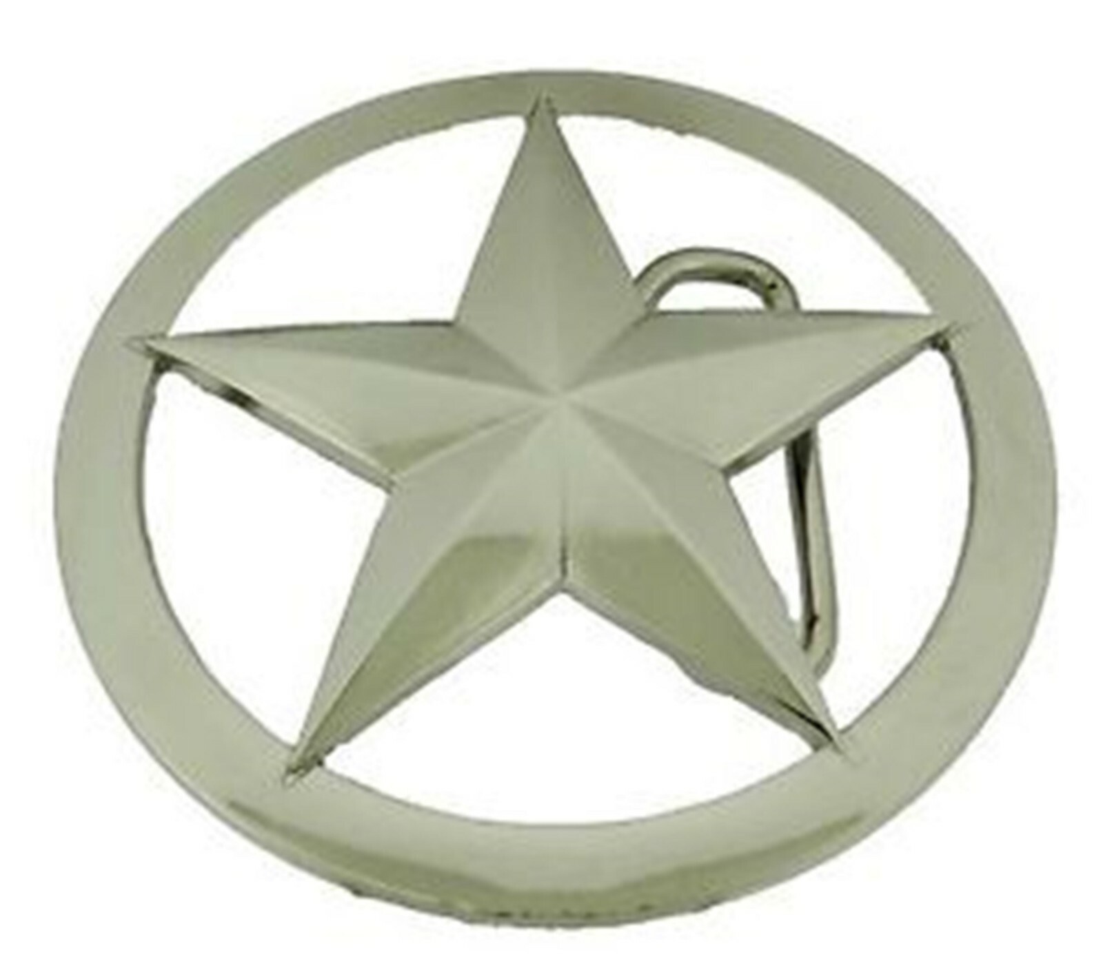 Bull Longhorn Lonestar Deputy Sheriff Chief Badge Belt Buckle Western Cowboy Cop
