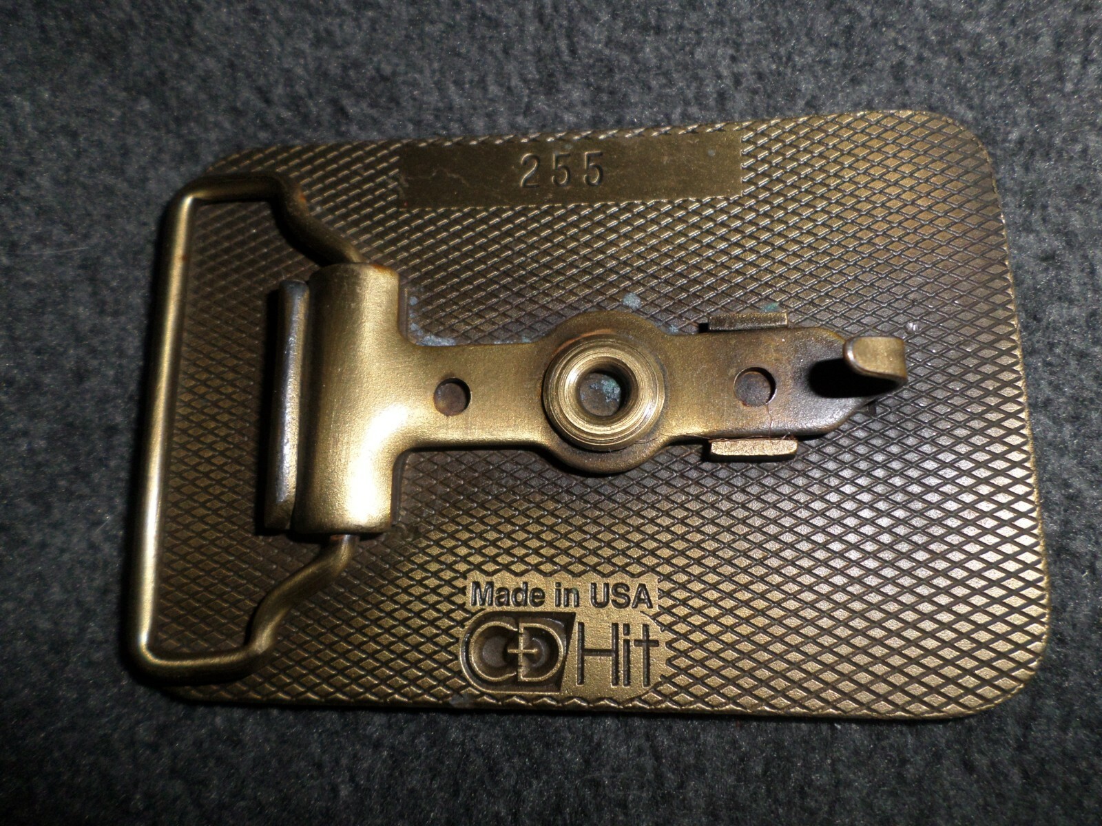 McKay Empire Brass Belt Buckle 1993-1994 Sweeps Tines
