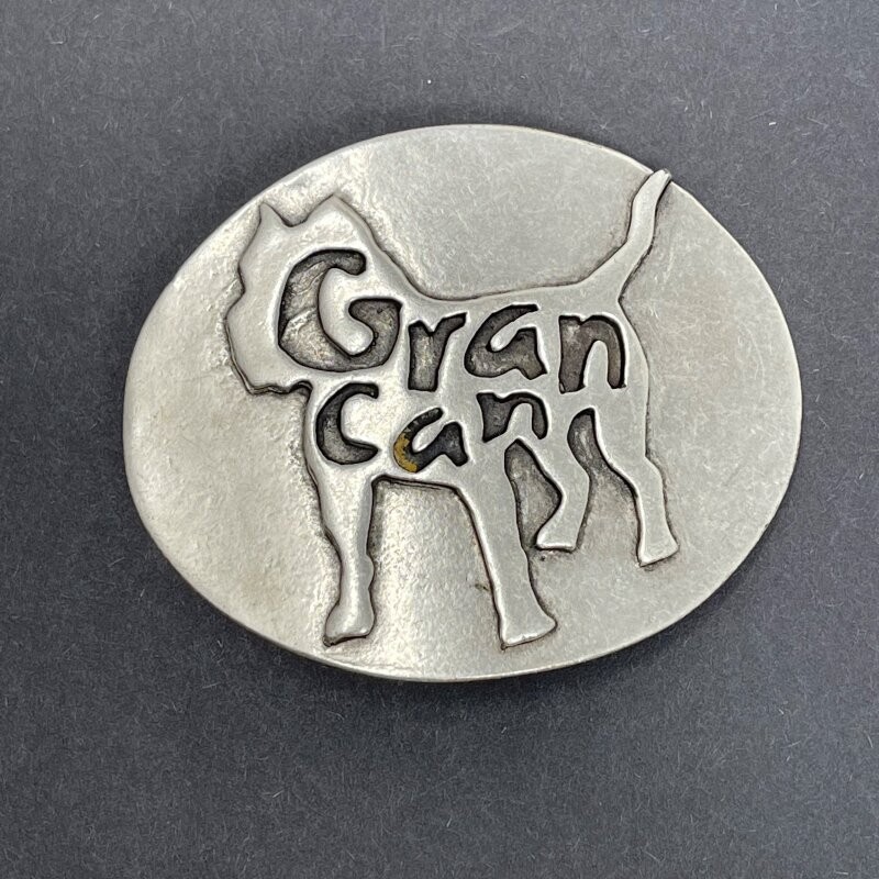 French Bulldog Belt Buckle Oval – Strong Character Design