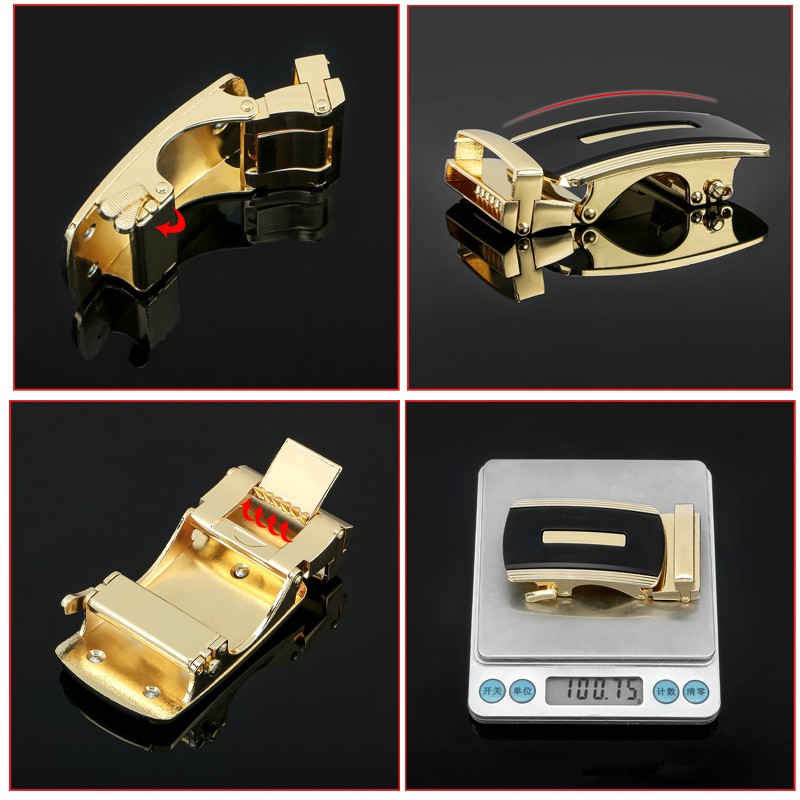 Alloy Belt Buckle Adjustable Automatic Buckle Fashion Belt Replacement Buckle