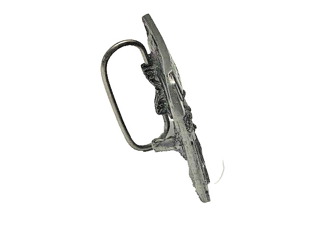 Original Buck Knives Commemorative Pewter Belt Buckle Discontinued. READ