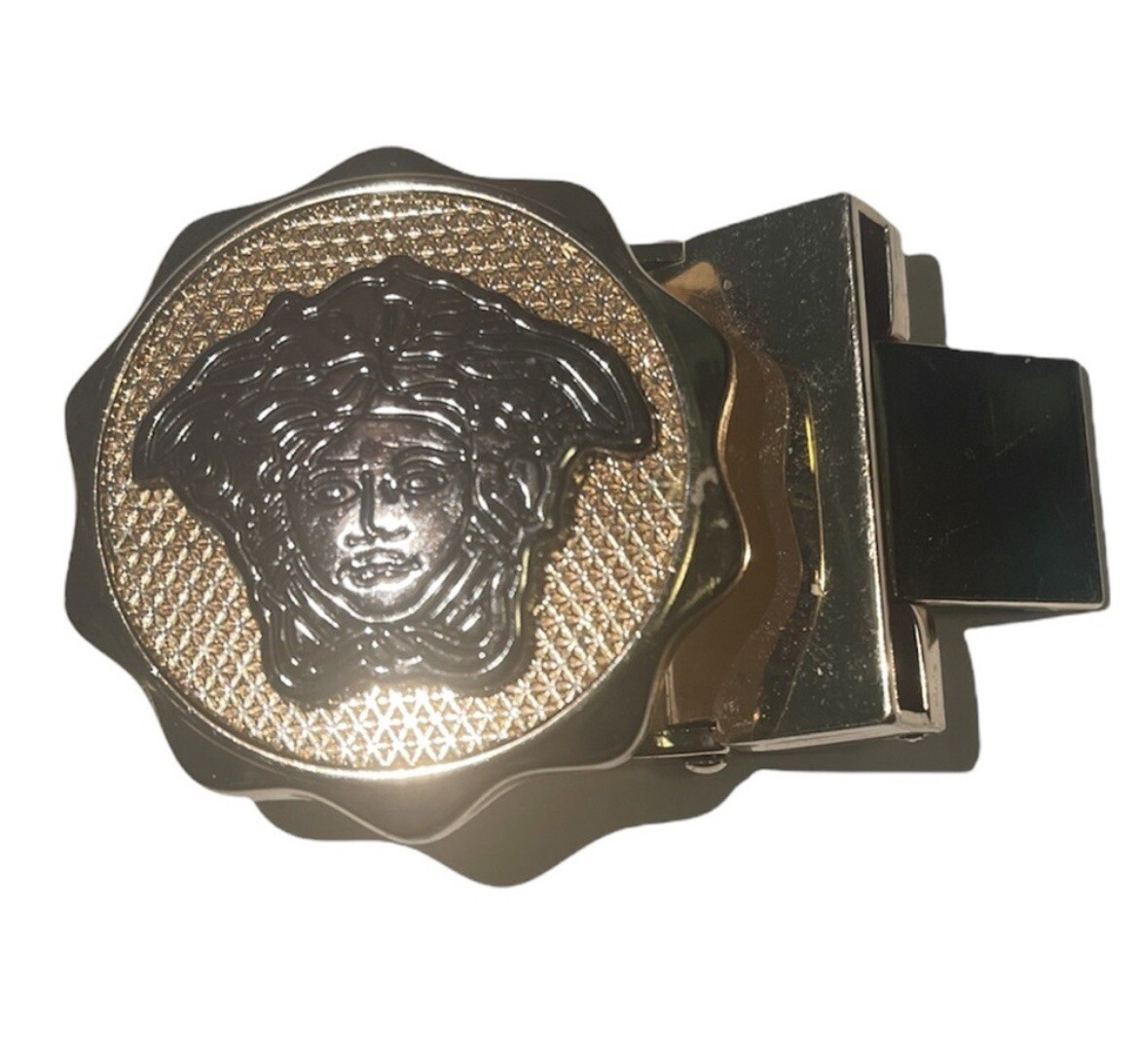 Versace belt buckle medusa
