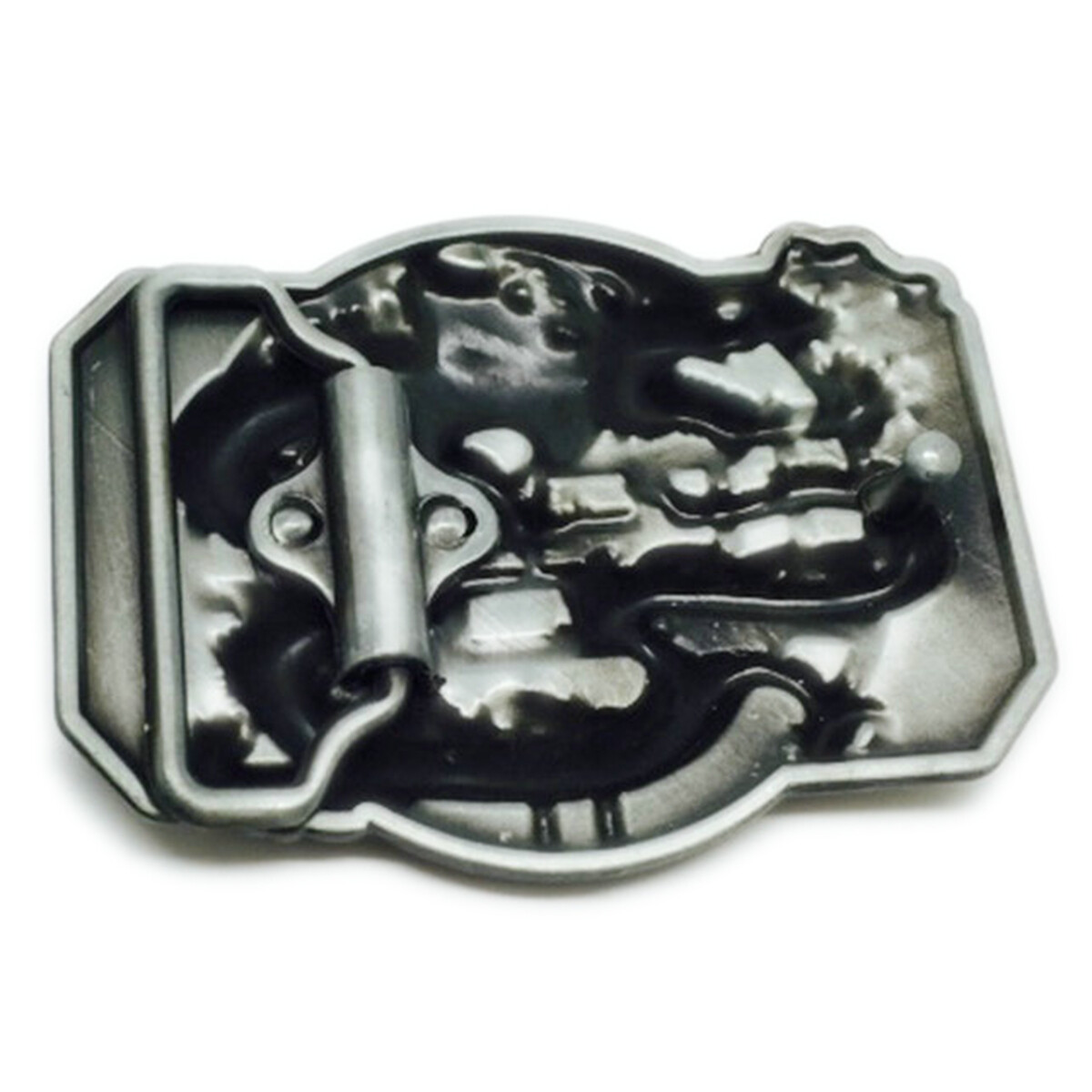 Oriental Dragon Belt Buckle Western Cowboy Motorcyclist (DRGN-02-B)