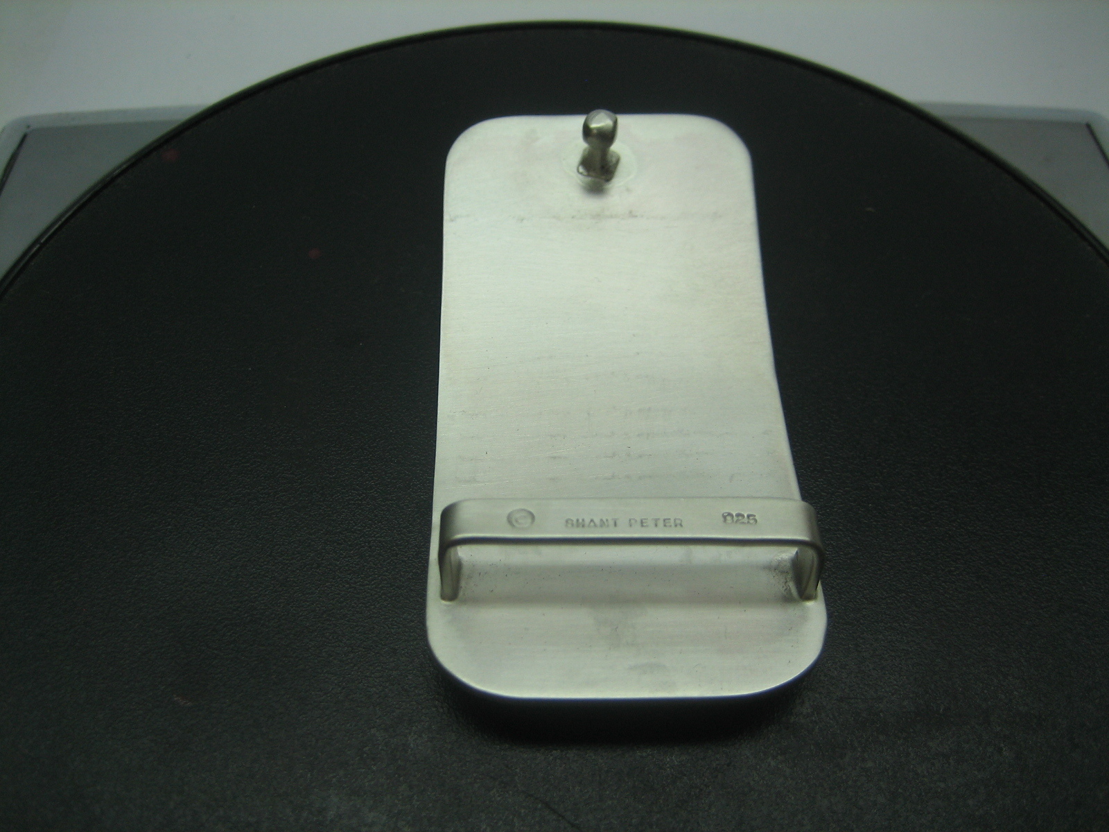 Sterling silver 925, 51 grams classic engravible buckle for 1-1/4&Prime; belt strap US