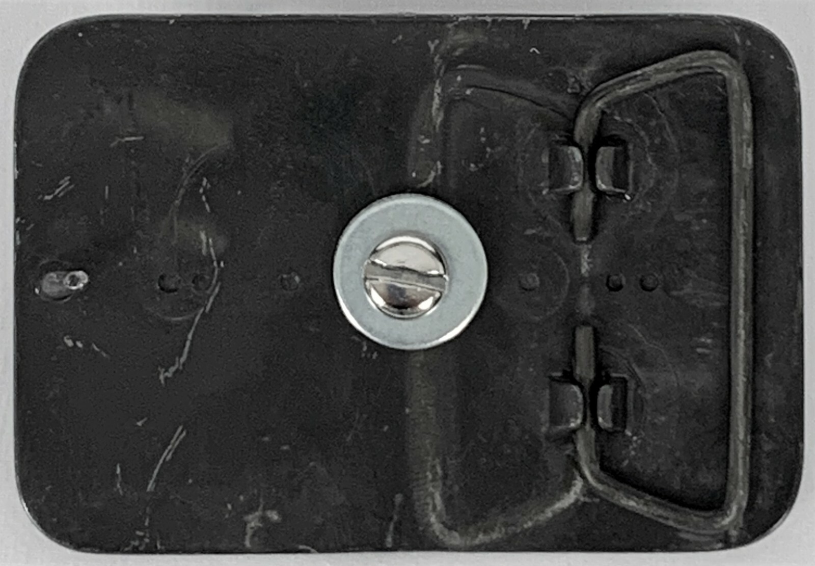 BELT BUCKLES USA 1926 Oregon Trail Coin Concho Silver Rectangle Western NWOT!