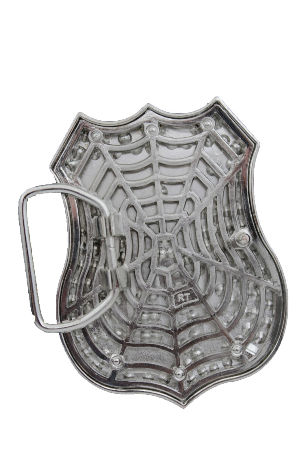 Men Silver Metal Motorcycle Fashion Belt Buckle California State US 10 Freeway