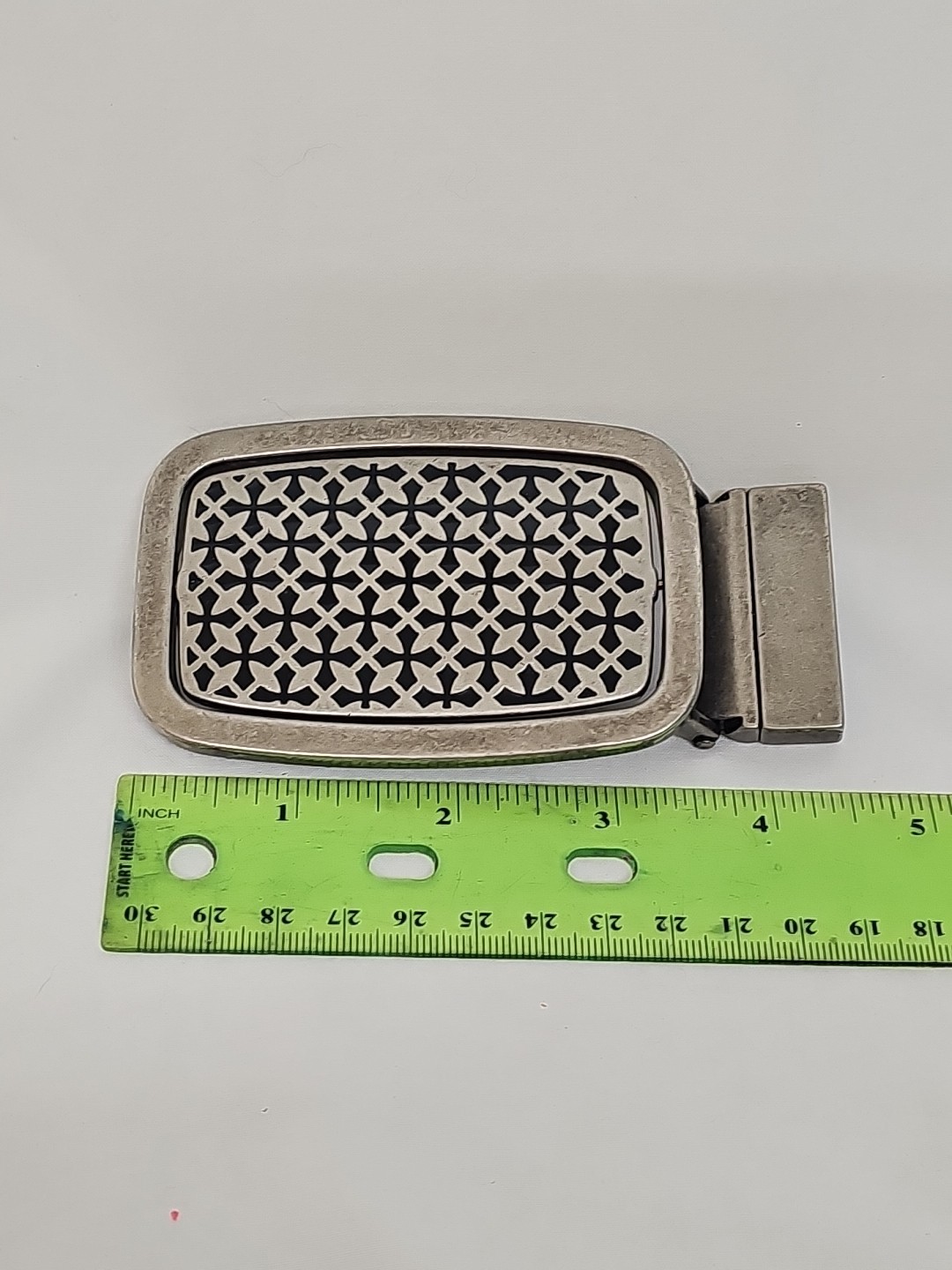 Guess Belt Buckle Reversible 2 Sided Flip , Buckle Only, No Belt Included