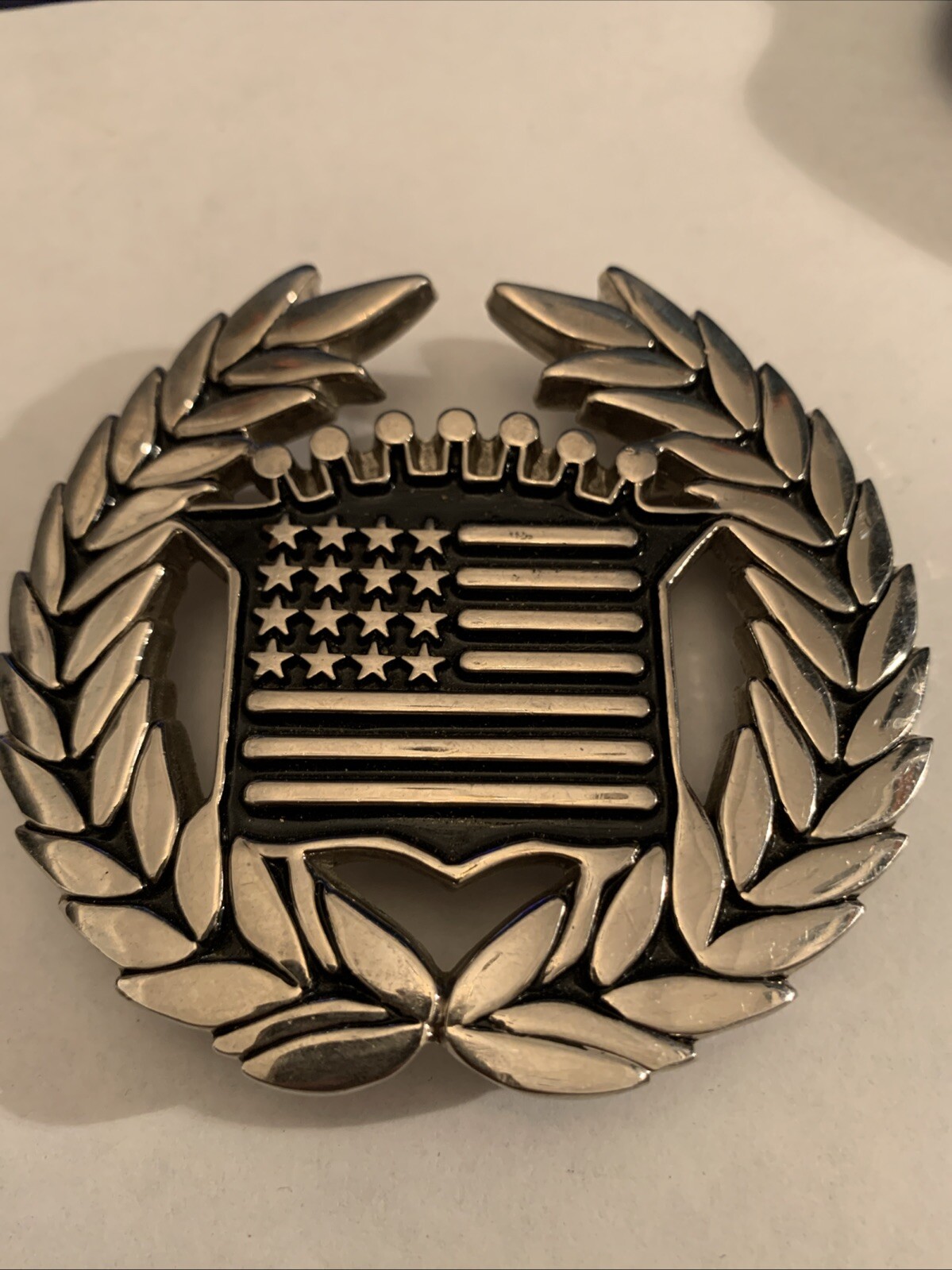 Belt Buckle Stars & Stripes