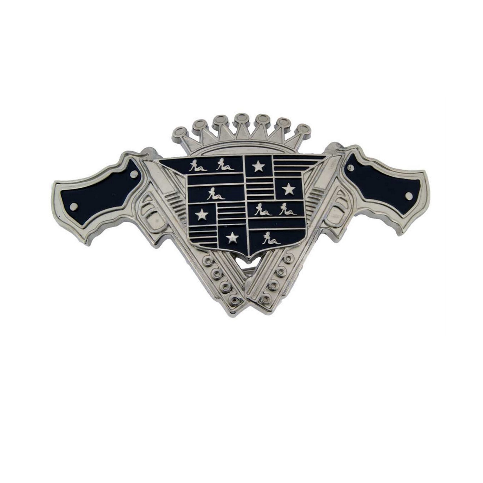 Mud Flap Girl Trucker Biker Pin UP Belt Buckle Silver Chrome Metal Men Women New