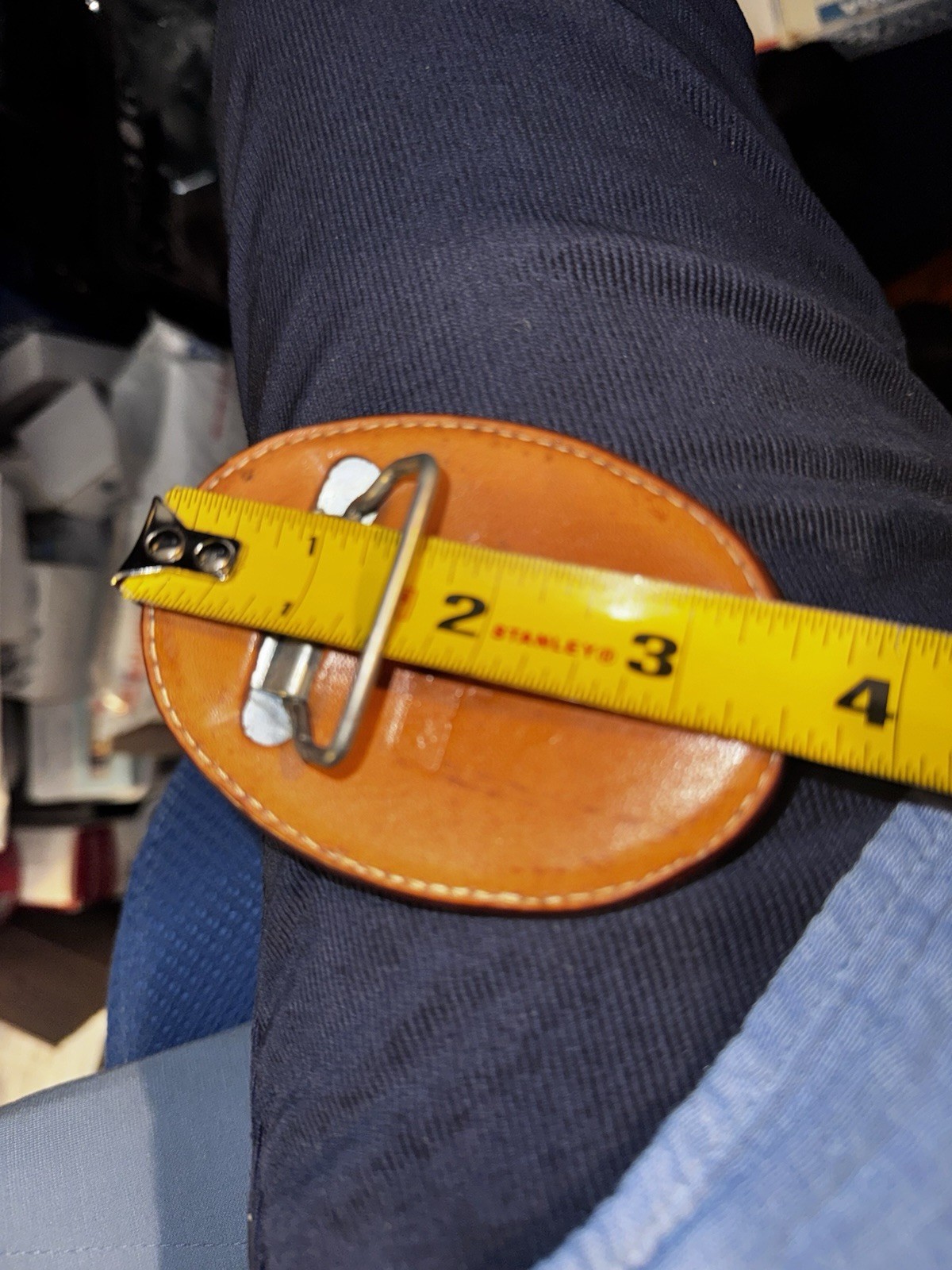 Genuine Lizard Skin Exotic Leather Buckle by Xolcaco Made in USA
