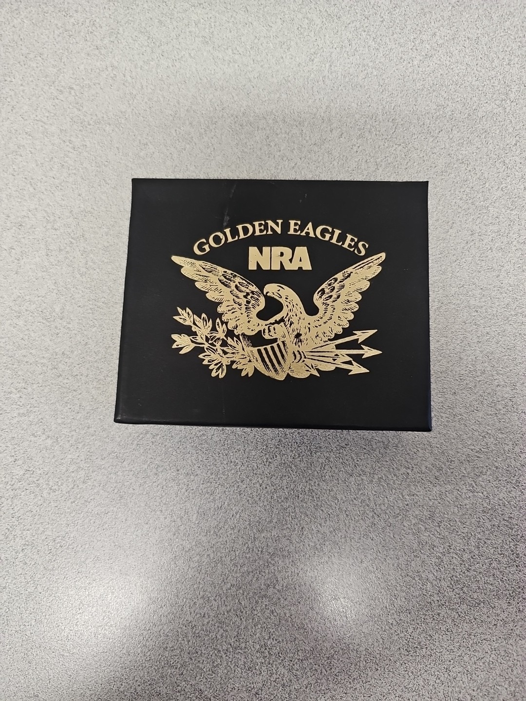 NRA Golden Eagles 2015 Commemorative Belt Buckle Brass Color USA New NIB