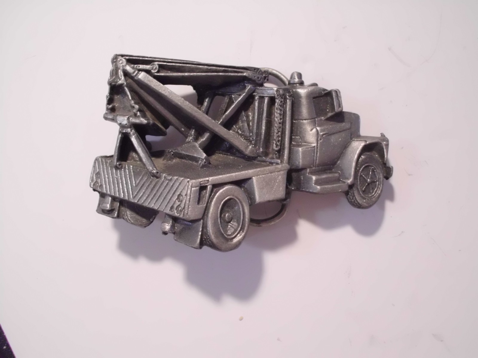 TOW TRUCK Belt Buckle 1981 Made in USA New Never used Vintage Made in USA