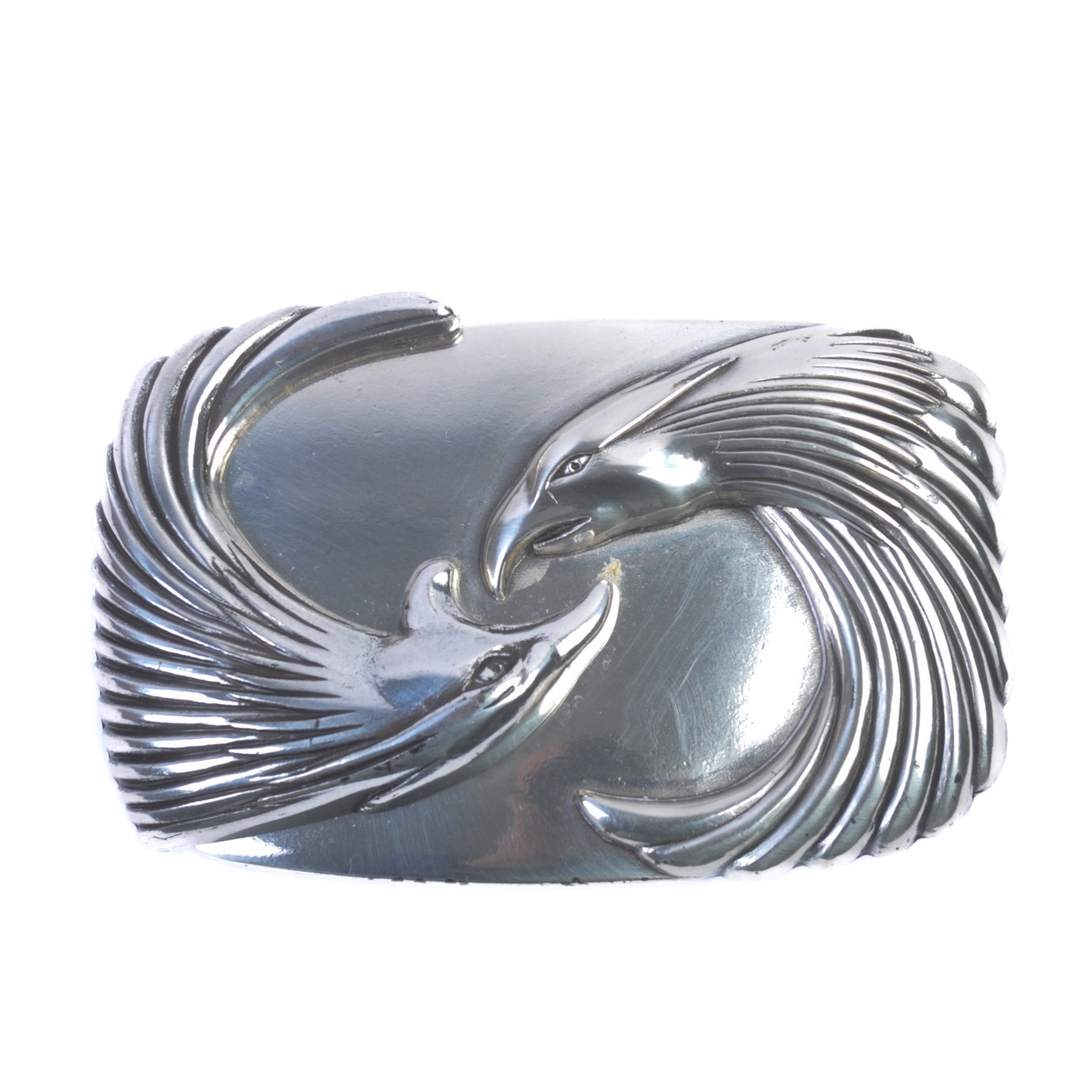 Elliot Rhodes Eagle Embossed Belt Buckle 34932