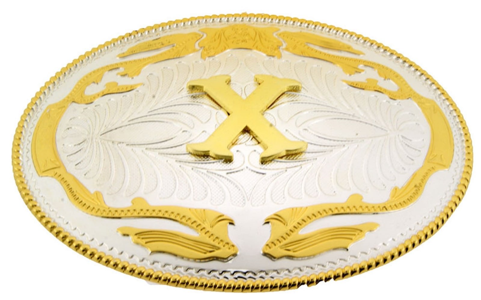 New Men Women Big 5 » W 4 » H Western Cowboy Real Rodeo Style Gold Silver Metal