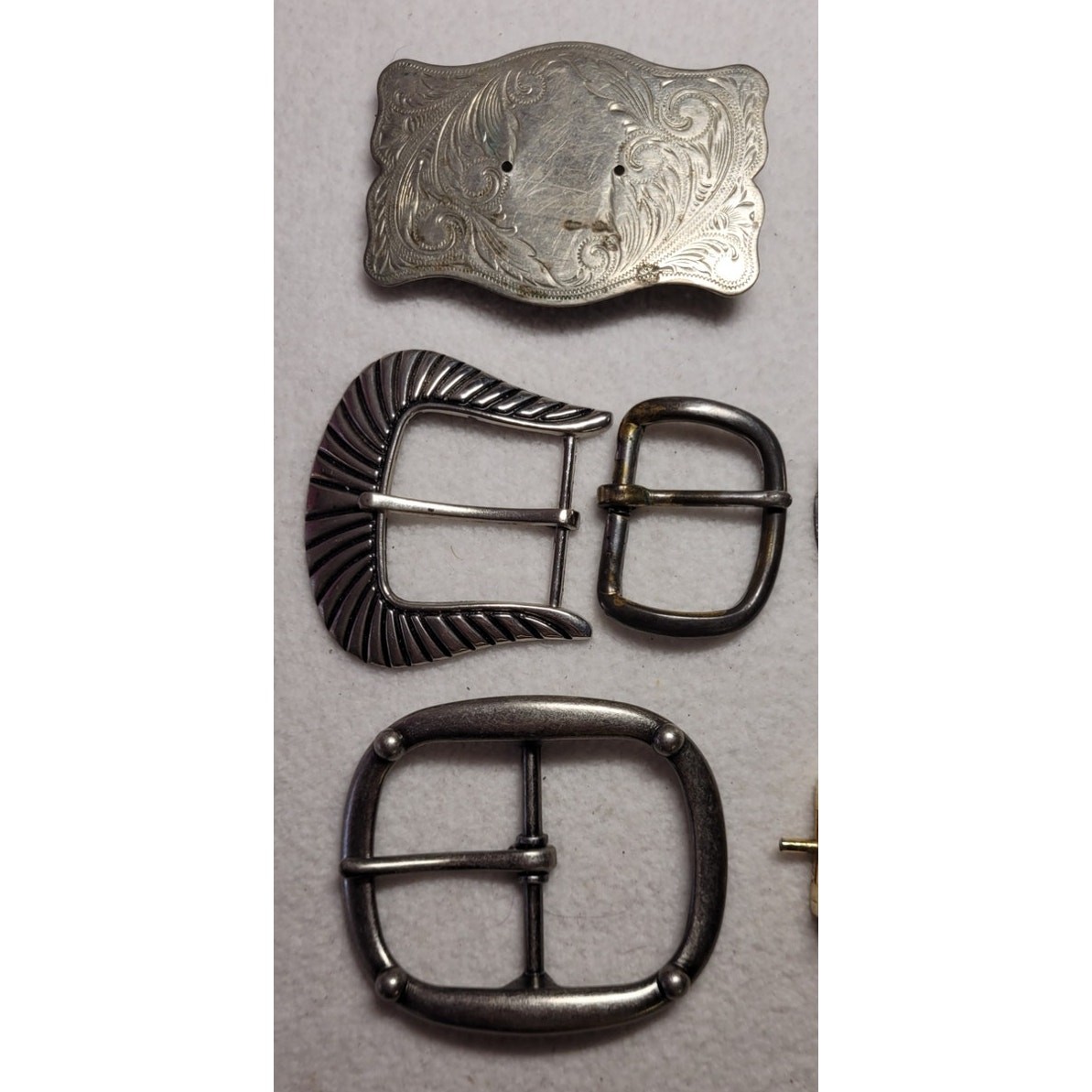 15 Pc Mens Womens Belt Buckles For Crafting Repair Parts