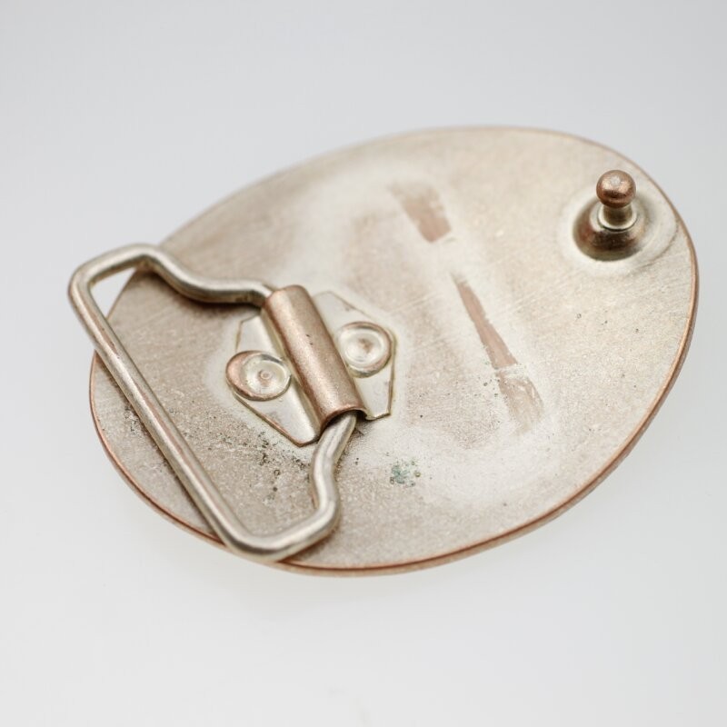Gran Canaria Dog Belt Buckle, Rosepearl – Pitbull Belt Buckle Oval