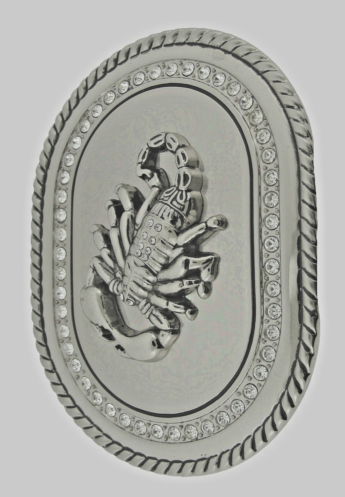 Scorpion Belt Buckles Vintage Men Silver Metal Zodiac Sign Western Cowboy Rodeo
