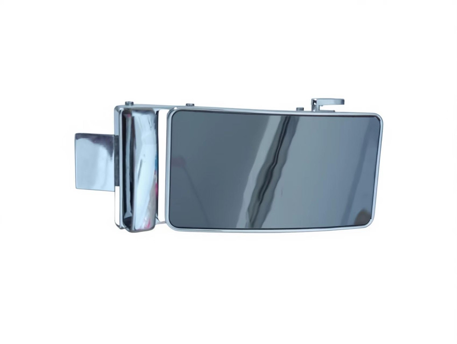 yushengtong Men&rsquo;s Ratchet Mirror Automatic Belt buckle without belt, Silver-1